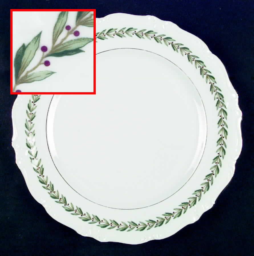 Laurel Wreath Dinner Plate by Royal Heidelberg-1