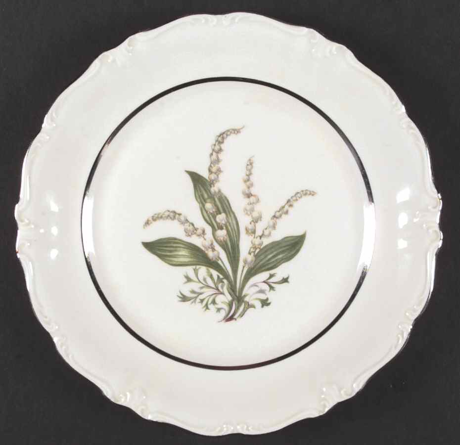Lilly Lily of The Valley Dinner Plate by Royal Heidelberg-1