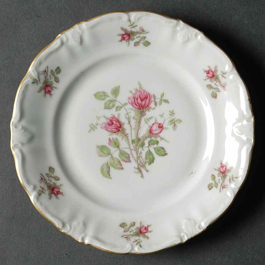 Moss Rose Bread & Butter Plate by Royal Heidelberg-1