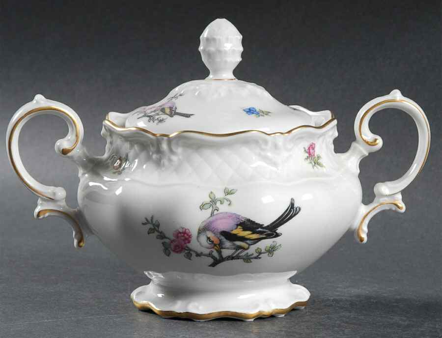Paradise Sugar Bowl & Lid by Royal Heidelberg-1