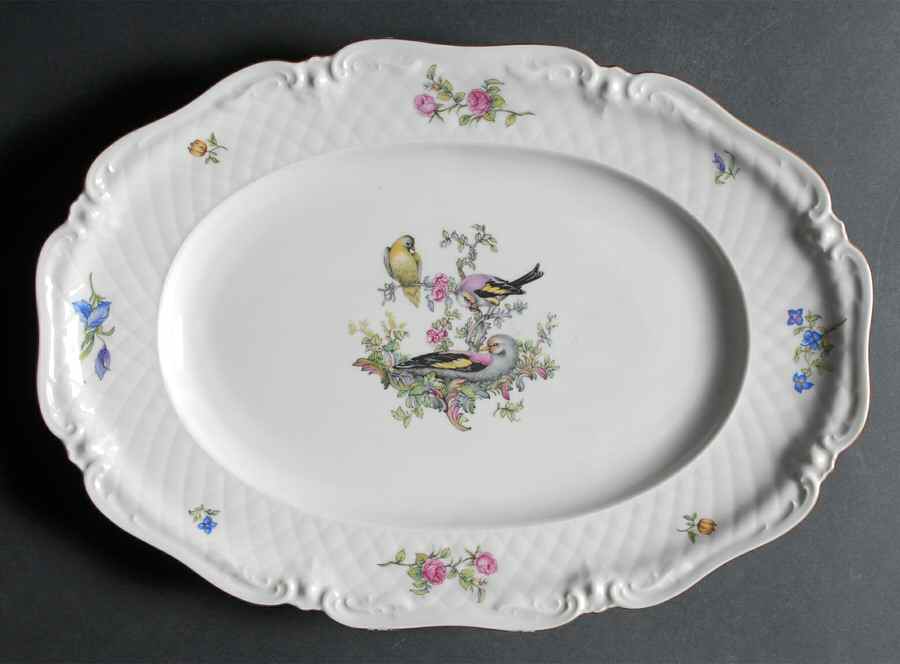 Paradise 15" Oval Serving Platter by Royal Heidelberg-1