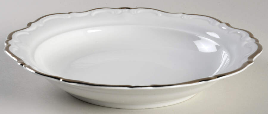 Regency Platinum Rim Soup Bowl by Royal Heidelberg-1