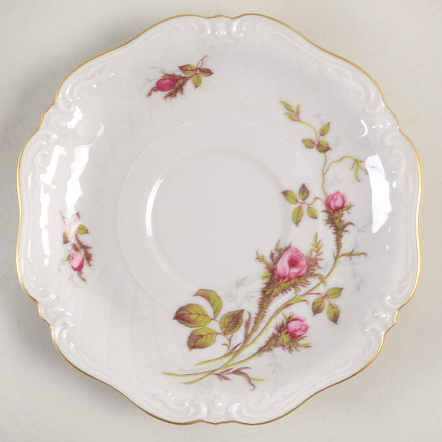 Rose Brier (White) Saucer for Footed Cup by Royal Heidelberg-1