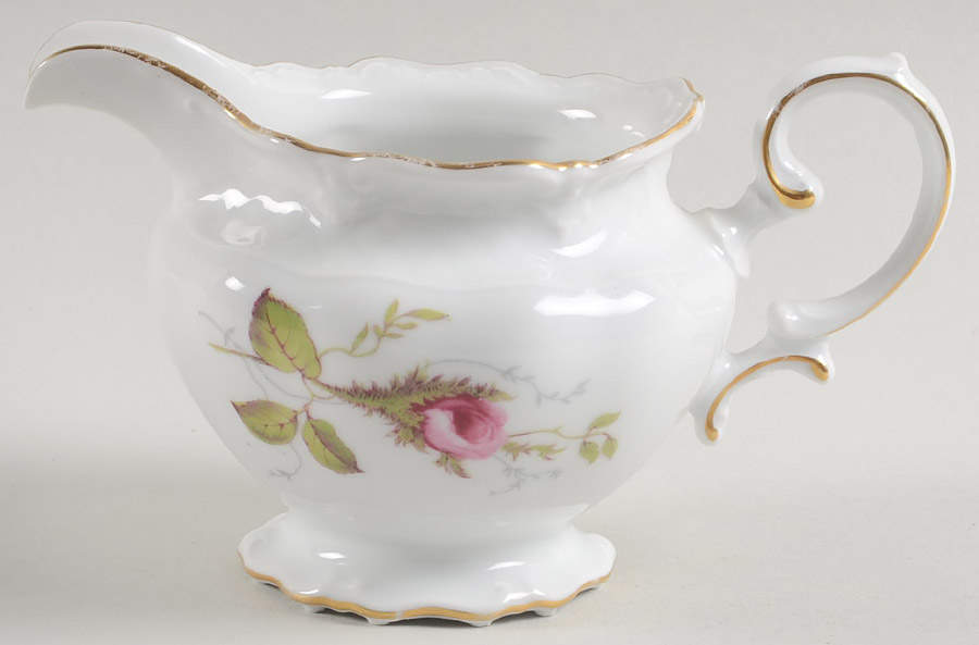 Rose Brier (White) Creamer by Royal Heidelberg-1