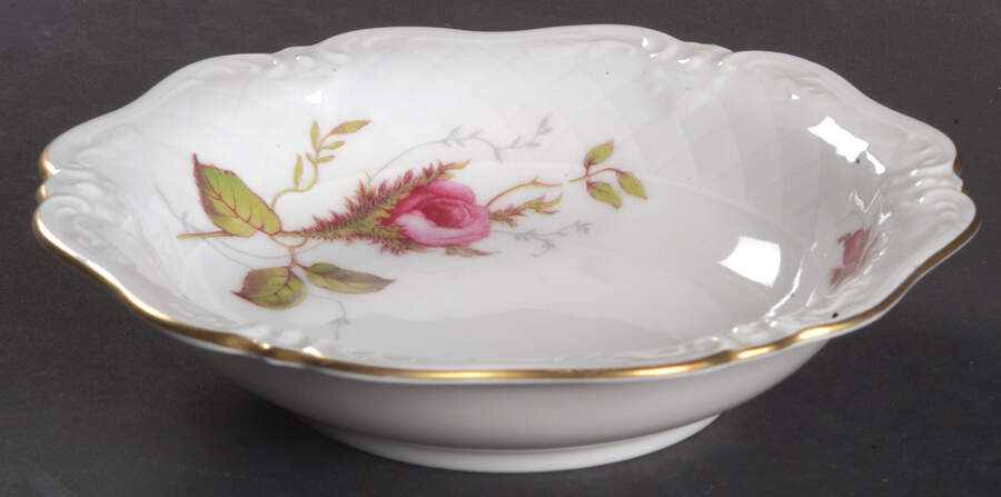 Rose Brier (White) Fruit/Dessert (Sauce) Bowl by Royal Heidelberg-1