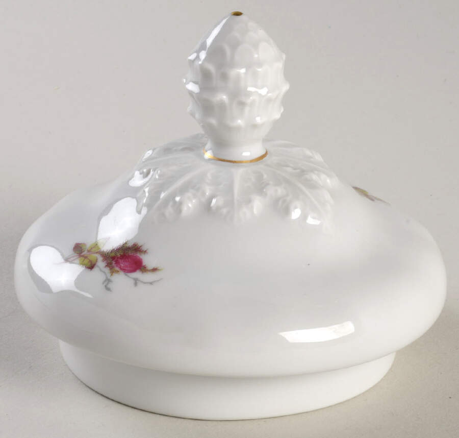 Rose Brier (White) Lid for Teapot by Royal Heidelberg-1