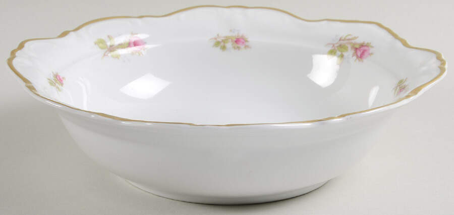 Rose Bouquet 9" Round Vegetable Bowl by Royal Heidelberg-1