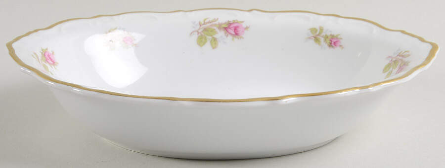 Rose Bouquet 9" Oval Vegetable Bowl by Royal Heidelberg-1