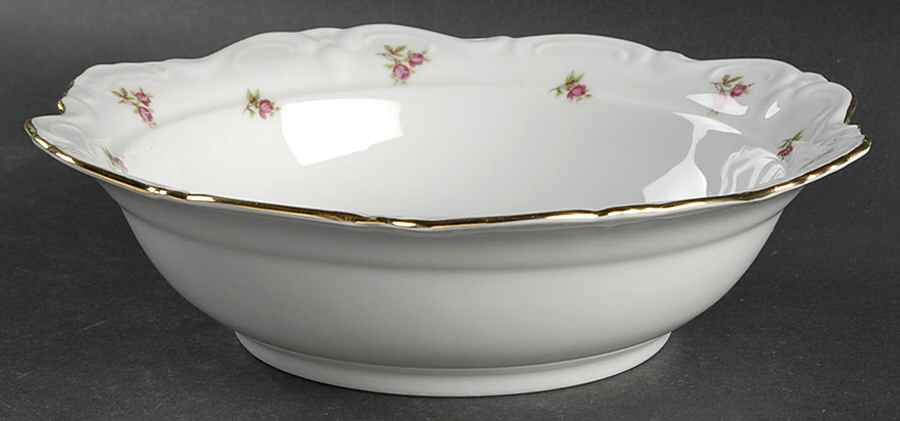 Rose Chintz 9" Round Vegetable Bowl by Royal Heidelberg-1