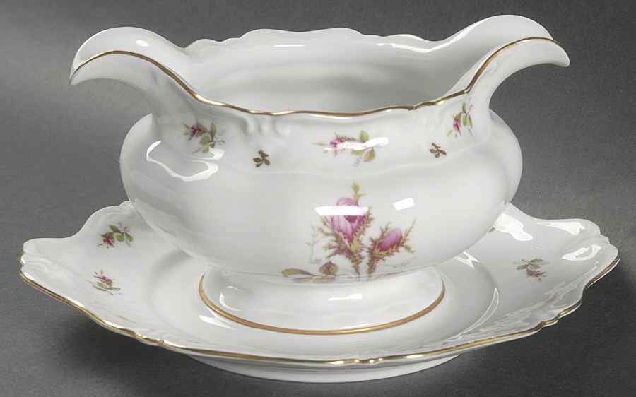 ROH1 Gravy Boat with Attached Underplate by Royal Heidelberg-1