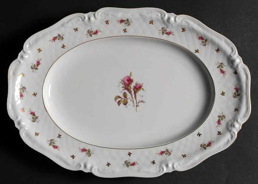 ROH1 12" Oval Serving Platter by Royal Heidelberg-1