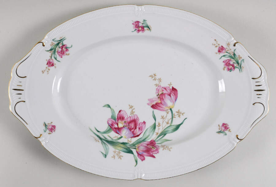 ROH4 15" Oval Serving Platter by Royal Heidelberg-1