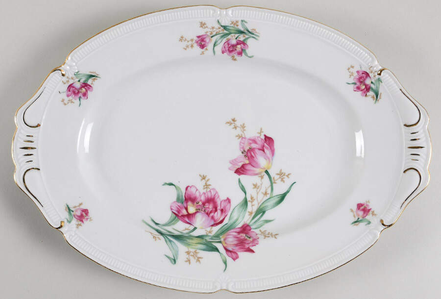 ROH4 12" Oval Serving Platter by Royal Heidelberg-1