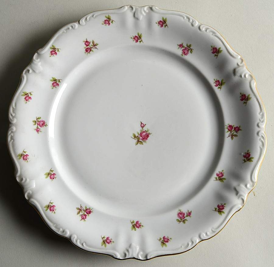 Rosebud Dinner Plate by Royal Heidelberg-1