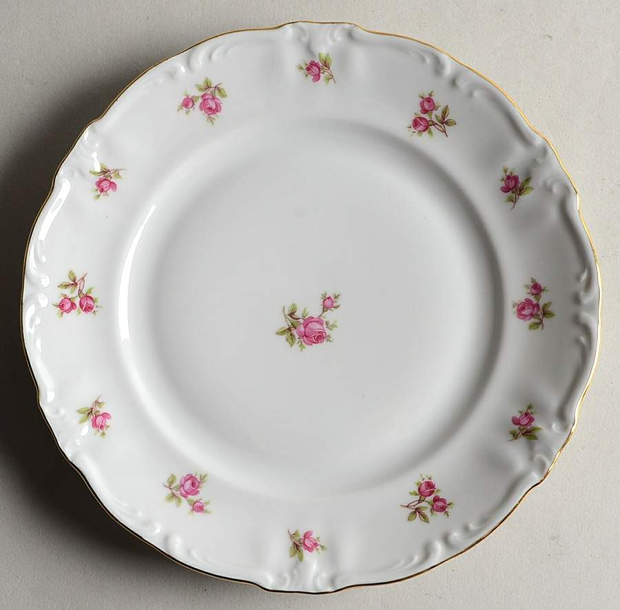 Rosebud Salad Plate by Royal Heidelberg-1