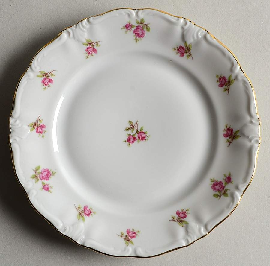 Rosebud Bread & Butter Plate by Royal Heidelberg-1