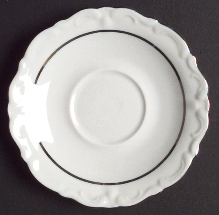 Silver Wheat Saucer by Royal Heidelberg-1