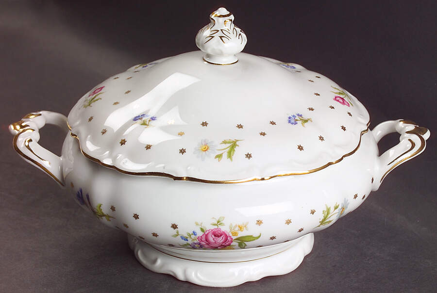 Springtime Round Covered Vegetable by Royal Heidelberg-1