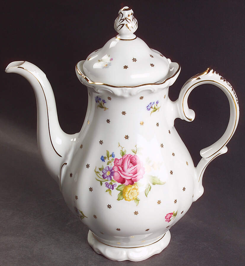 Springtime Coffee Pot & Lid by Royal Heidelberg-1