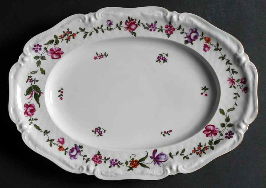 Victoria 12" Oval Serving Platter by Royal Heidelberg-1