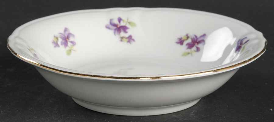 Violet Violet Bouquet Fruit/Dessert (Sauce) Bowl by Royal Heidelberg-1