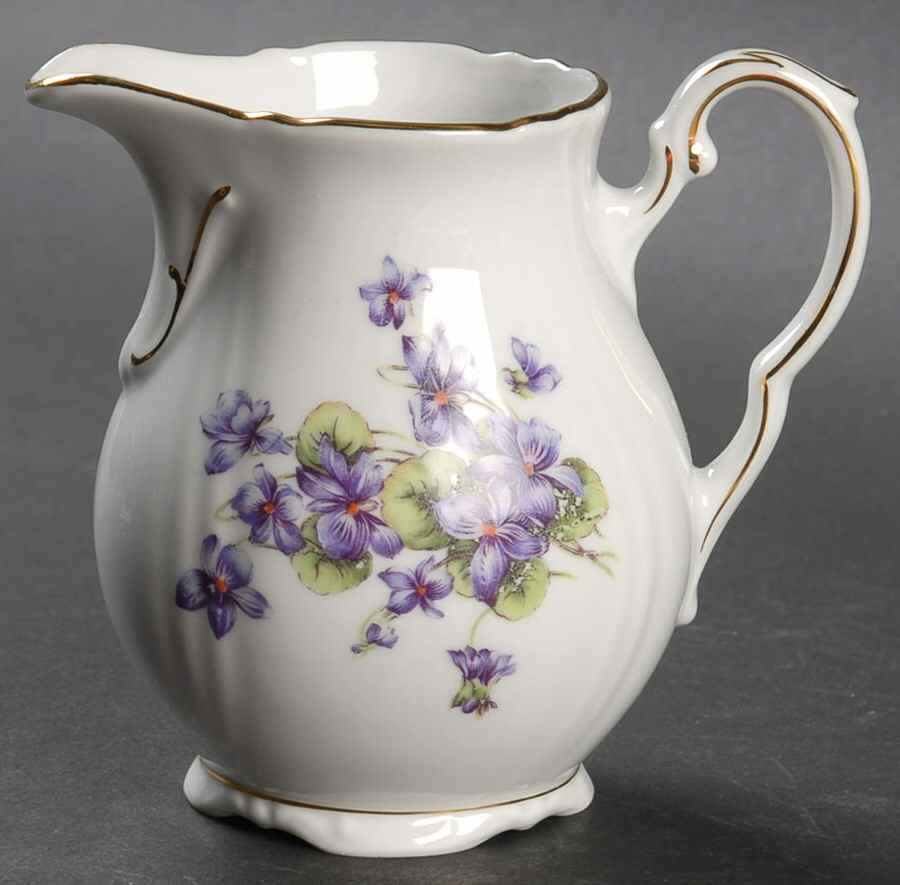 Violet Violet Bouquet Creamer by Royal Heidelberg-1