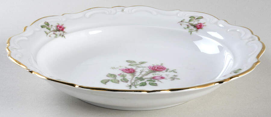 Wild Rose (Floral Center) Coupe Soup Bowl by Royal Heidelberg-1