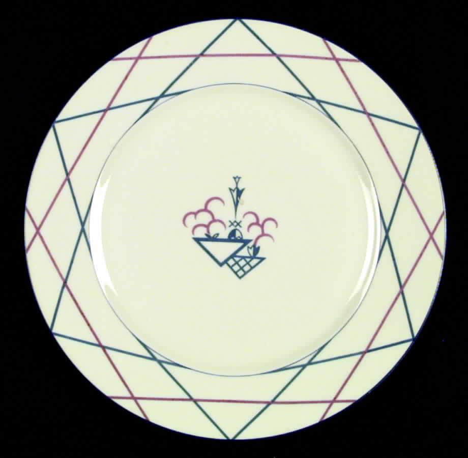 2351 Dinner Plate by Royal Ivory (Czech, Germany)-1