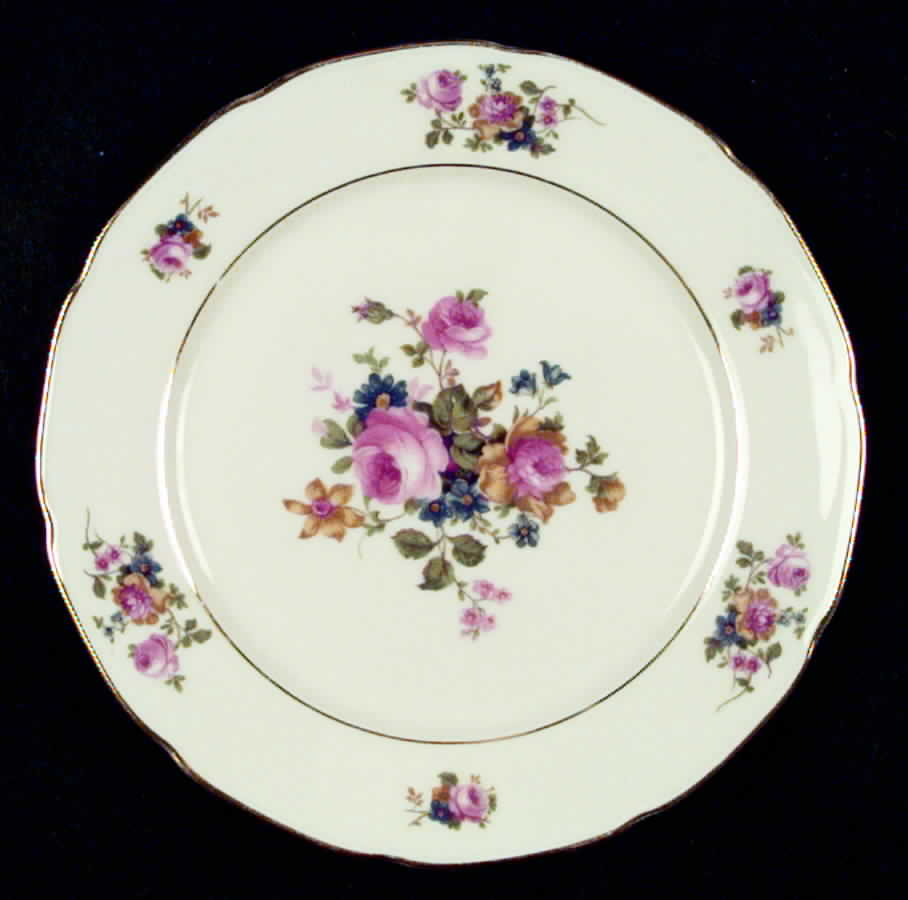 2369 Salad Plate by Royal Ivory (Czech, Germany)-1