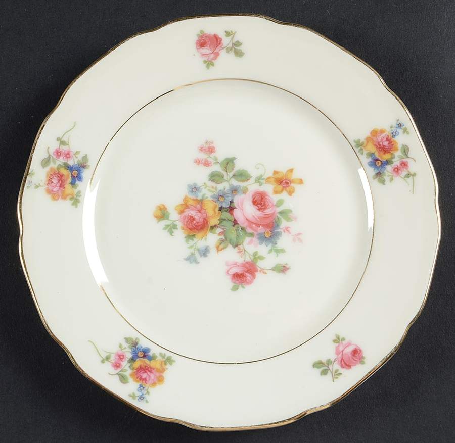 2369 Bread & Butter Plate by Royal Ivory (Czech, Germany)-1