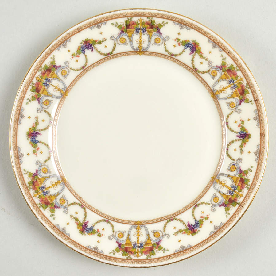 2392 Bread & Butter Plate by Royal Ivory (Czech, Germany)-1