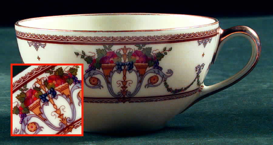 2392 Flat Cup by Royal Ivory (Czech, Germany)-1