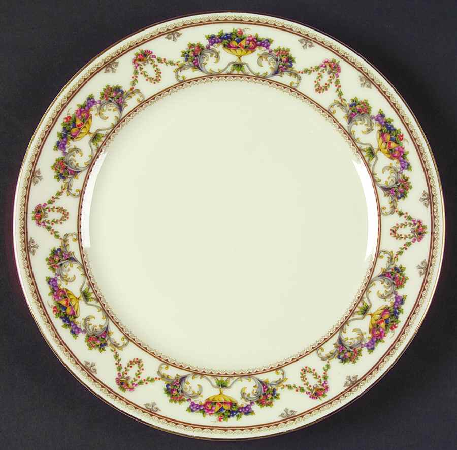 2396 Salad Plate by Royal Ivory (Czech, Germany)-1