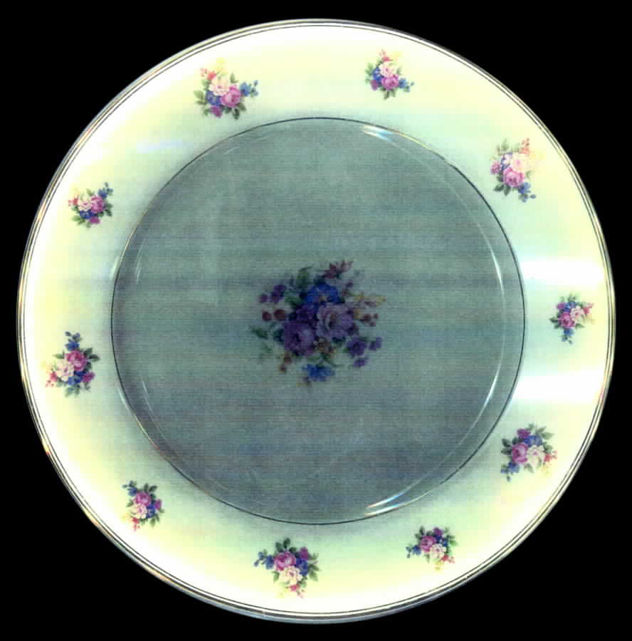 2497 Dinner Plate by Royal Ivory (Czech, Germany)-1