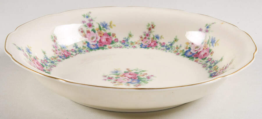 2661  Coupe Soup Bowl by Royal Ivory (Czech, Germany)-1