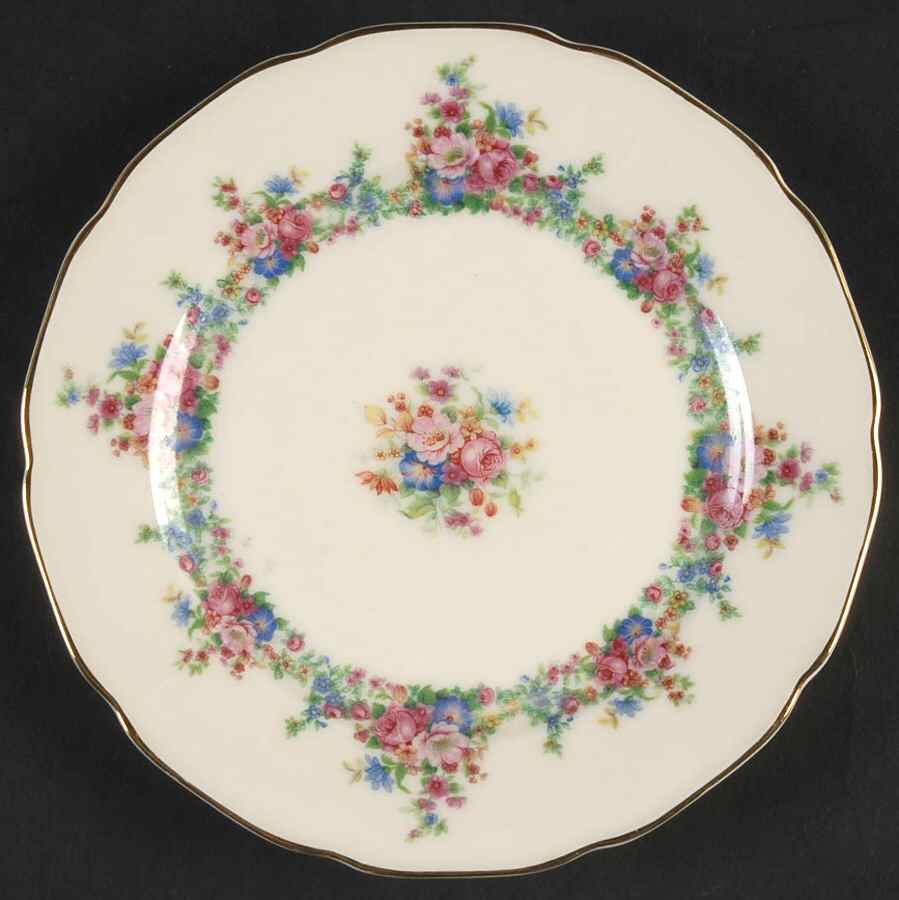 2661  Bread & Butter Plate by Royal Ivory (Czech, Germany)-1