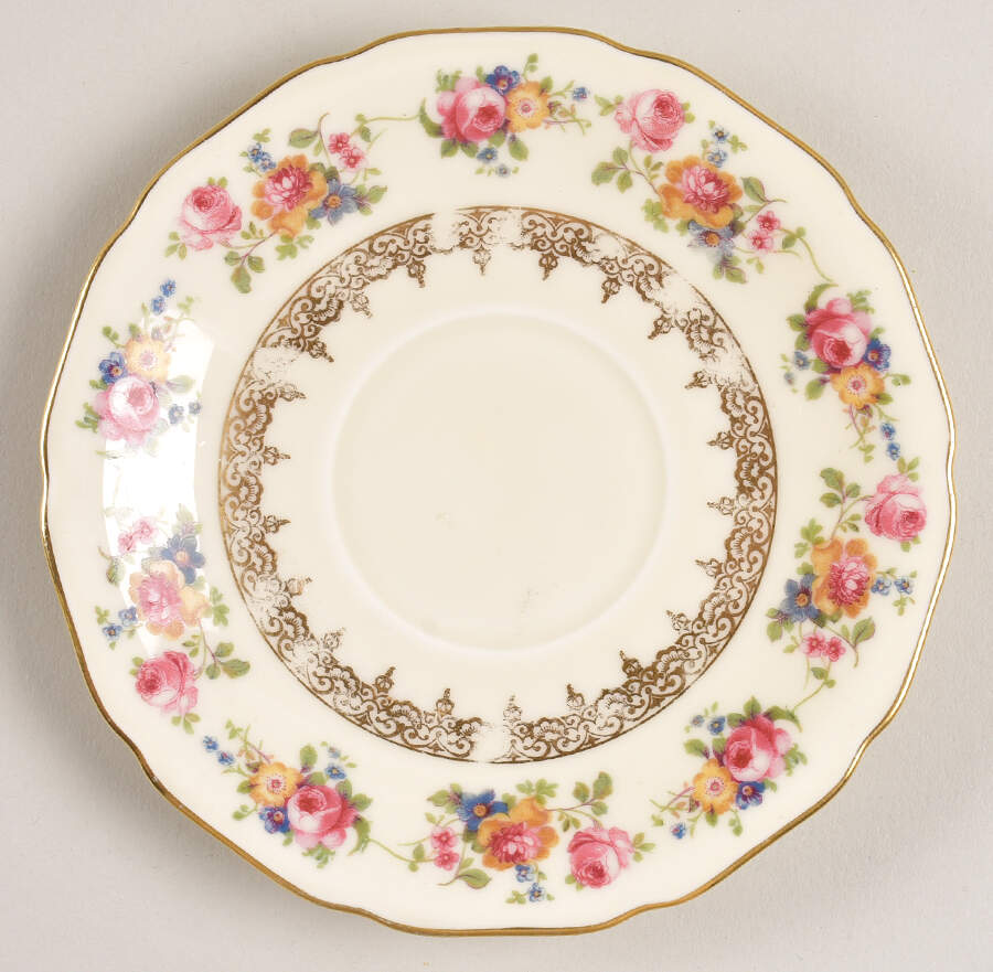 508 Saucer by Royal Ivory (Czech, Germany)-1