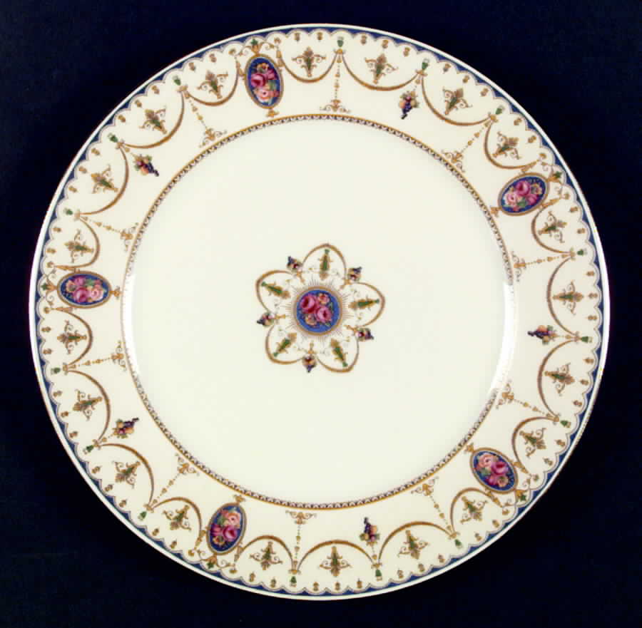 Adelphi Dinner Plate by Royal Ivory (Czech, Germany)-1