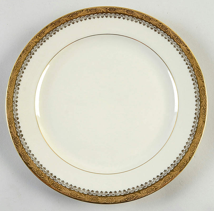 Buckingham Luncheon Plate by Royal Ivory (Czech, Germany)-1