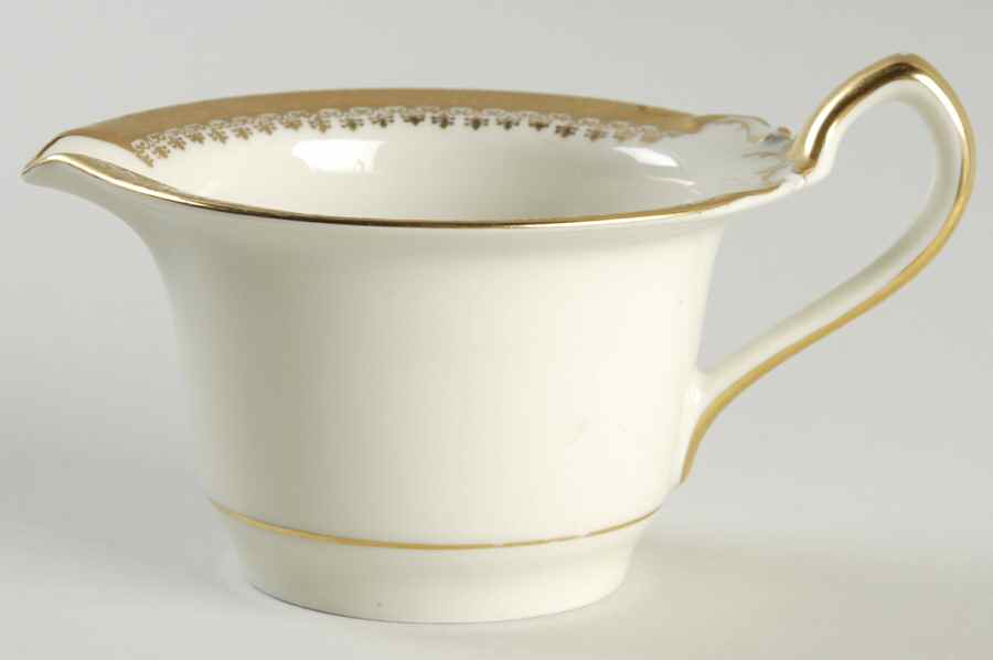 Buckingham Creamer by Royal Ivory (Czech, Germany)-1
