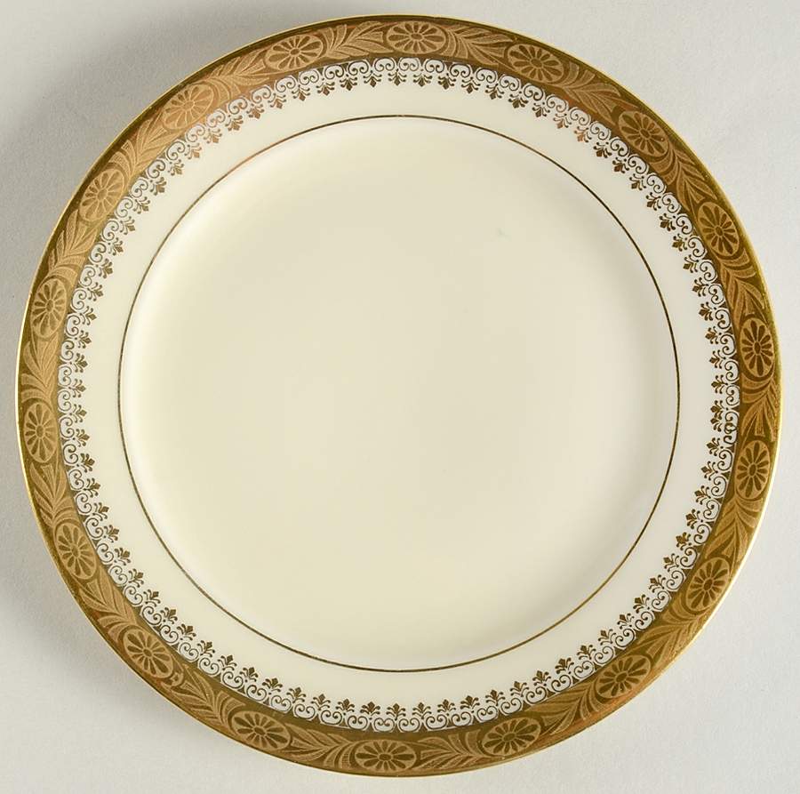 Buckingham Bread & Butter Plate by Royal Ivory (Czech, Germany)-1