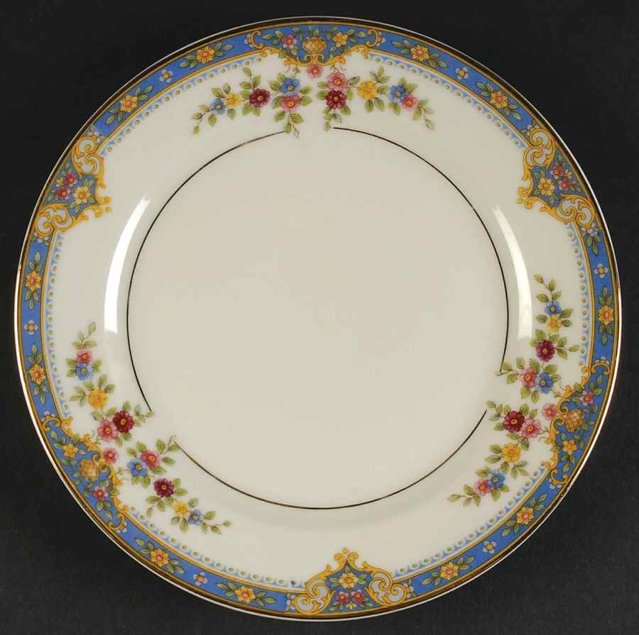 Chesly Bread & Butter Plate by Royal Ivory (Czech, Germany)-1
