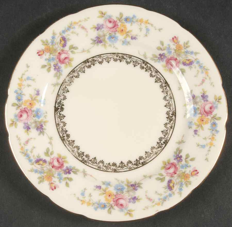 Claridge Bread & Butter Plate by Royal Ivory (Czech, Germany)-1