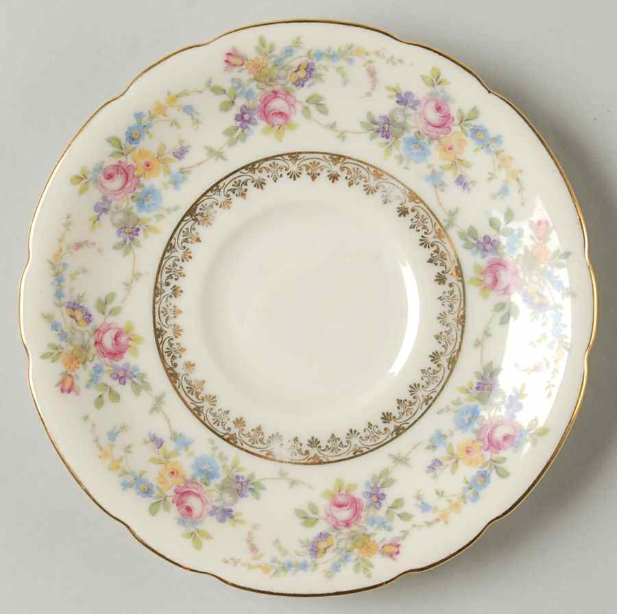Claridge Saucer by Royal Ivory (Czech, Germany)-1