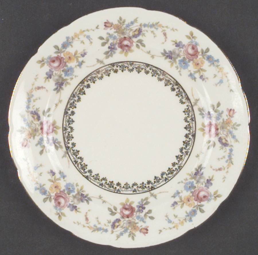 Claridge Dinner Plate by Royal Ivory (Czech, Germany)-1