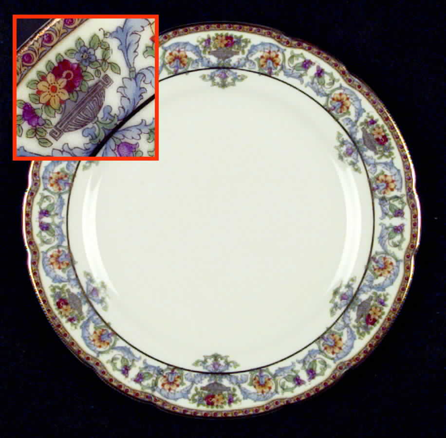 The Copley Bread & Butter Plate by Royal Ivory (Czech, Germany)-1
