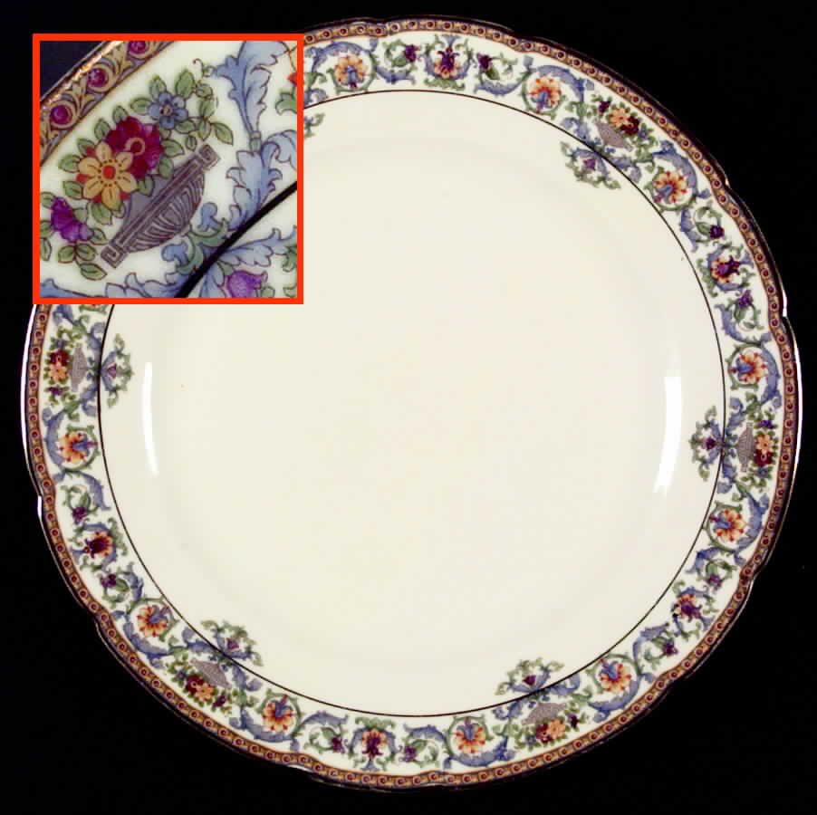 The Copley Dinner Plate by Royal Ivory (Czech, Germany)-1