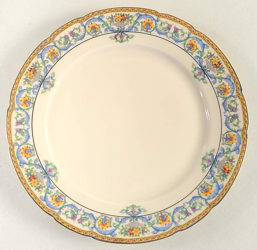 The Copley Luncheon Plate by Royal Ivory (Czech, Germany)-1