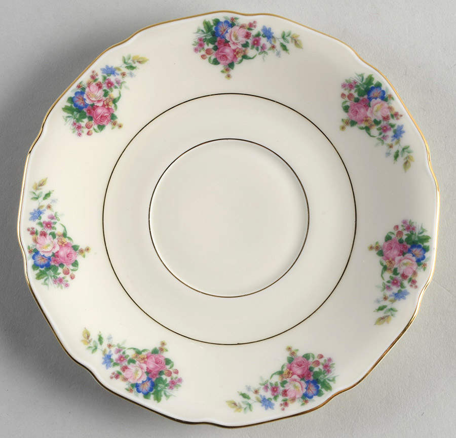 Madeline Saucer for Cream Soup Bowl by Royal Ivory (Czech, Germany)-1