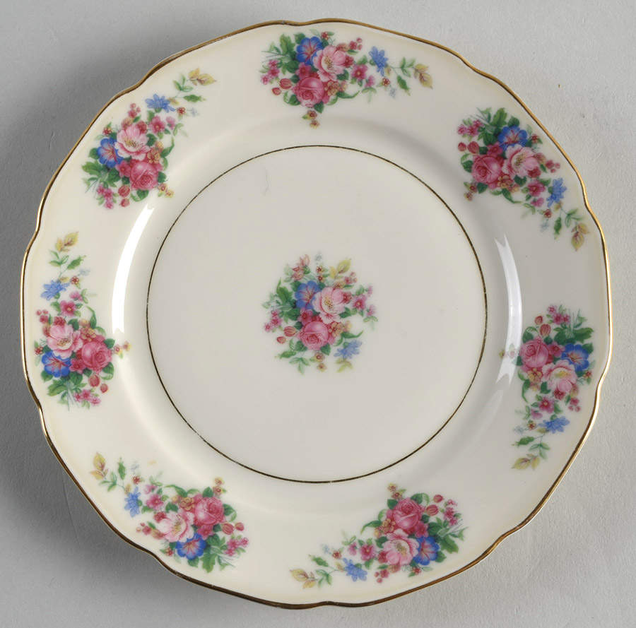 Madeline Bread & Butter Plate by Royal Ivory (Czech, Germany)-1